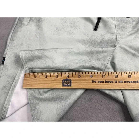 Stance Shorts Mens XL Green Complex Hybrid Beach Wicking Stretch Outdoor Swim - Picture 10 of 15